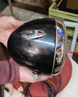 Faro completo x moto guzzi Falcone (fili nuovi)