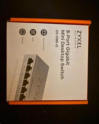 Zyxel GS-108B v5 Switch Gigabit 8 Porte