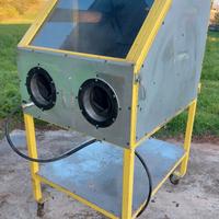 Cabina sabbiatura o verniciatura