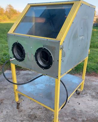 Cabina sabbiatura o verniciatura