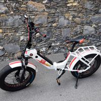 Bici elettrica pieghevole