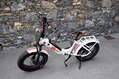 Bici elettrica pieghevole