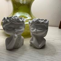 sculture vaso donne in ceramica 