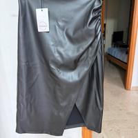 Gonna ecopelle nuova