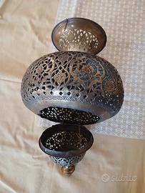 lampadario marocco in ottone 