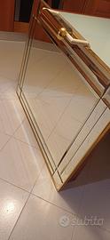 Specchio con cornice bisellata