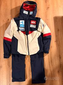 Completo Sci Helly Hansen (Giacca L+ Pantaloni M)