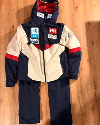 Completo Sci Helly Hansen (Giacca L+ Pantaloni M)