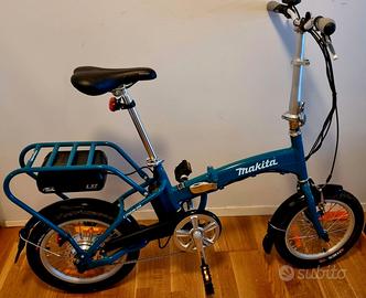 Bicicletta pieghevole elettrica Makita BBY180 Biciclette In