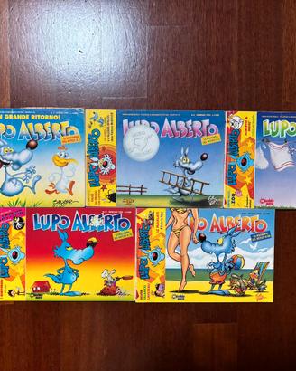 Lotto 5 Fumetti Lupo Alberto