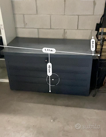 Cassapanca baule da esterni