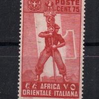 Africa Orientale Italiana 1938  MNH   Lotto 4713