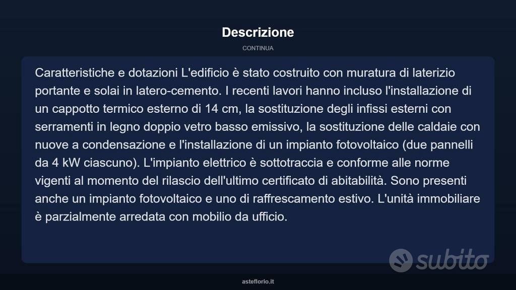 Immobile in asta di 23 m² a Scandiano - Altro