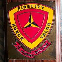 2 crest militare americani anni 60 e anni 90