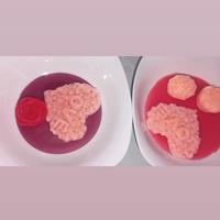 candele in piatto di ceramica