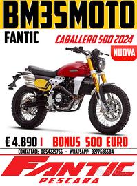 Fantic Caballero 125 2024 - BONUS 500 EURO