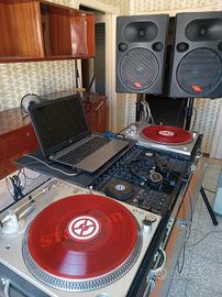 consolle dj completa 