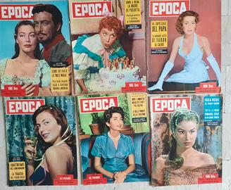 EPOCA 1954 MANGANO AVA GARDNER SORAYA FERRERO