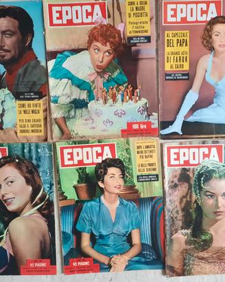 EPOCA 1954 MANGANO AVA GARDNER SORAYA FERRERO