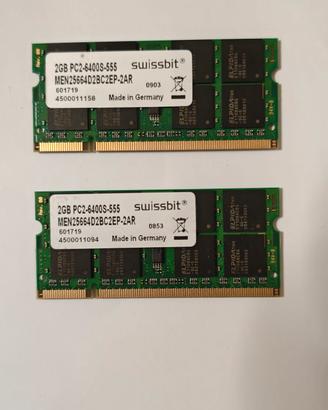 Memoria iMac 2GB PC2 6400S