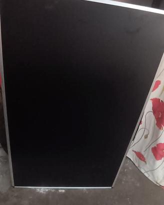 Tavolo da lavoro/campeggio nero e argento