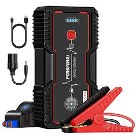 Avviatore Batteria Auto,18000Mah 1500A Avviatore D