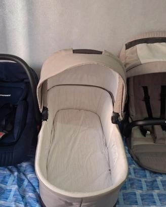 trio Divo 3-1 completo navicella passeggino ovetto