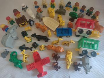 Lotto LEGO Duplo Animali del Mondo + 13 Personaggi