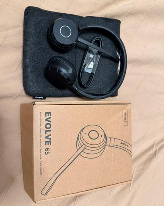 Jabra Evolve 65 TE MS Stereo – Cuffie Wireless