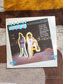 Disco in vinile Miami vice originale vintage anni