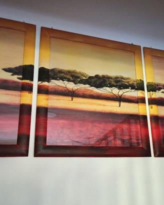 quadro 3 pezzi