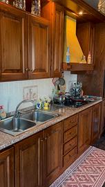 Cucina legno massello