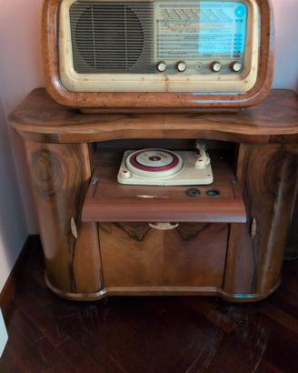 Radio D'epoca e Mobile Bar vintage 