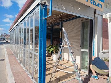 veranda pieghevole