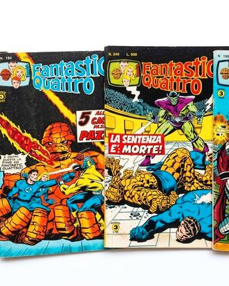 Lotto 22 fumetti I Fantastici Quattro Corno