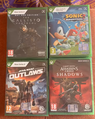 LOTTO GIOCHI XBOX SERIES X (NUOVI)