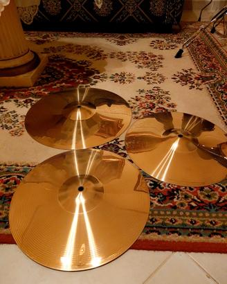 Set piatti batteria (Hi-hat e Crash)