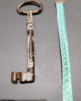 Massiccia chiave forgiata a mano pettine elaborato