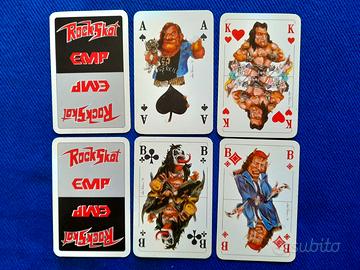EMP Rock Stars Poker Cards 1998