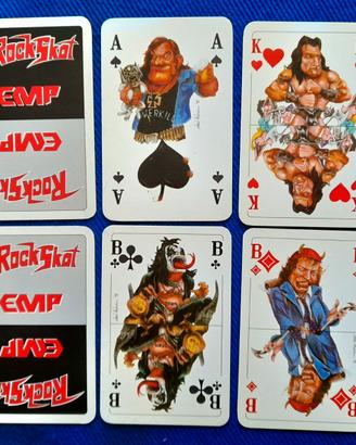 EMP Rock Stars Poker Cards 1998