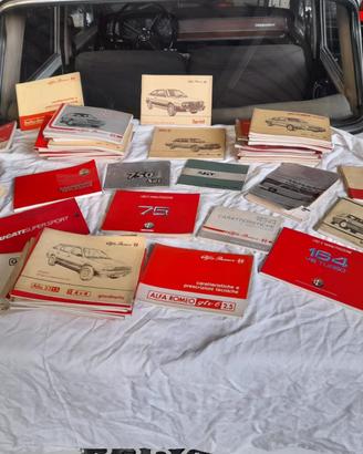 Libretti di Uso e Manutenzione Auto