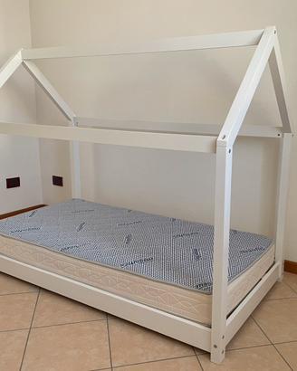 Lettino a capanna stile Montessori