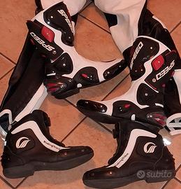tuta da moto stivali nuovi n 42 , scarpe da moton 