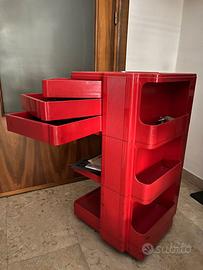 Mobile carrello organizer ufficio anni 70