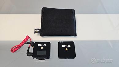 Rode Mic/ricevitore portatile, batteria lunga dura