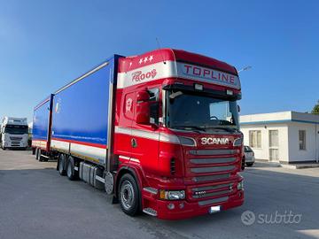 Scania r 500 e5 centinato 7.80 2012 voith