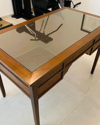 SCRIVANIA IN LEGNO STILE LUIGI XVI
