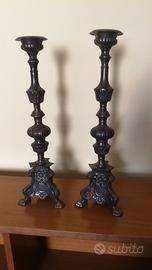 Candelabri in bronzo