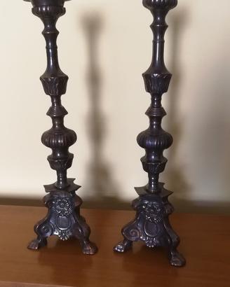 Candelabri in bronzo