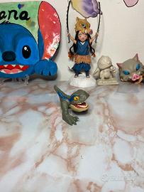 Uncaged Wild Pop Ups Velociraptor Mattel